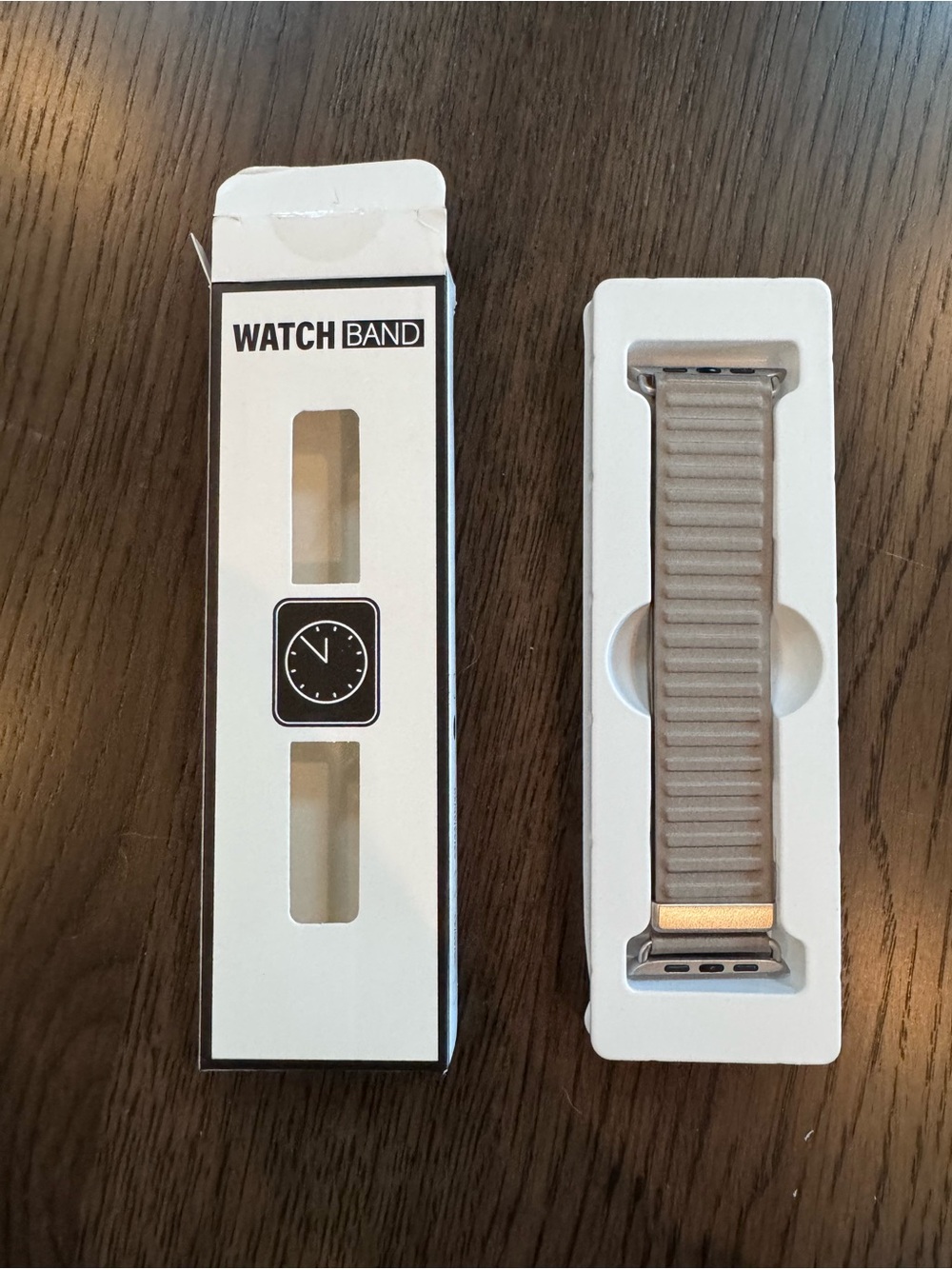 BRAND NEW Micro Twill Watch Band in Taupe for Apple Watch 42/44/45/49mm
